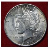 1928 S Peace Silver Dollar