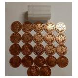 22 Copper Rounds 1oz - Christmas and Legacy Coin R