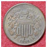 1864 Two Cent Piece