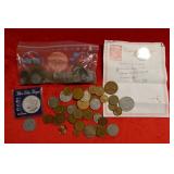 Grab Bag - US Quarter - Morgan Replica - Foreign