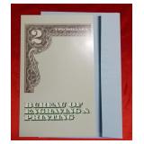 1995 Partial Uncut Sheet of $2 Notes