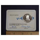 1976 Franklin Mint Sterling Silver Membership