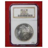 1882 S Morgan Silver Dollar NGC MS63