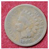 1864 L Indian Head Cent