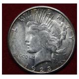 1923 S Peace Silver Dollar Coin