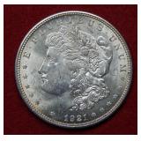 1921 D Morgan Silver Dollar Coin