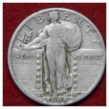 1928 D Standing Liberty Silver Quarter