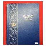 (14) Franklin Silver Half Coins with free book