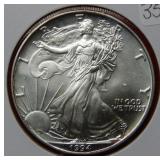 1994 Silver Eagle 1oz .999
