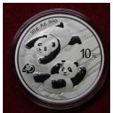 2022 China Silver Panda .999