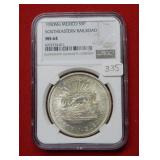 1950 Mo Mexico SSP Railroad NGC MS64