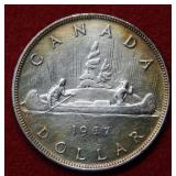 1947 Canada Silver Dollar