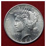 1926 D Peace Silver Dollar Coin