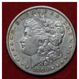 1900 O/O Morgan Silver Dollar Coin