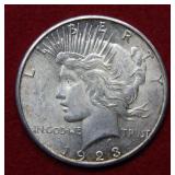 1923 S Peace Silver Dollar Coin