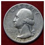 1932 S Washington Silver Quarter
