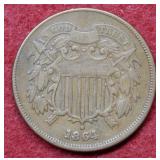 1864 Two Cent Piece