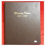 75 Mercury Silver Dimes with Free Book