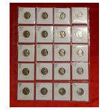 (20) Proof Jefferson Nickels - back to 1957