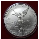 2024 5oz .999 Silver  Mexico 5 Onza