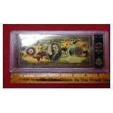 $50 Hot Springs National Park 24K  Note Tribute