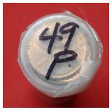 Roll of 1949 Lincoln Wheat Cents