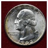 1943 D Washington Silver Quarter