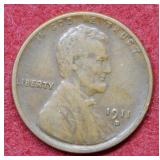 1911 D Lincoln Wheat Cent