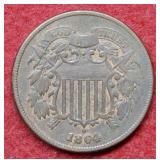 1864 Two Cent Piece