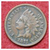 1871 Indian Head Cent