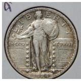 1924 Standing Liberty Silver Quarter