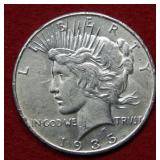 1935 Peace Silver Dollar
