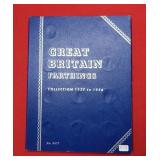 24 Great Britain Farthings with Book