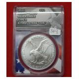 2021 Silver Eagle 1oz Type II ANACS MS70