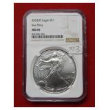 2024 (P) Silver Eagle 1oz Star Privy NGC MS69