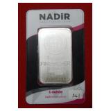 1oz .999 NADIR Silver Bar Bullion