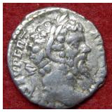 Septimus Severus Silver Denarious Ancient Coin