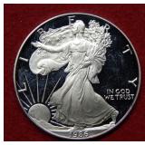 1986 S Proof Silver Eagle 1oz