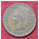 1874 Indian Head Cent