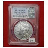 2023 Morgan Silver Dollar PCGS MS70 - First Strike