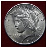 1935 S Peace Silver Dollar