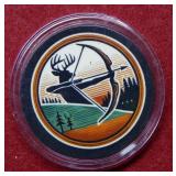 Deer Hunter 1oz .999 Silver Round