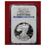 2007 W Silver Eagle NGC PF 70 Ultra Cameo