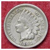 1864 Indian Head Cent