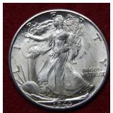 1946 D Walking Liberty Silver Half Dollar Coin