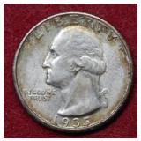 1935 Washington Silver Quarter