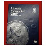54 Lincoln Memorial Cents with free book