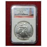2011(S) Silver Eagle 1oz NGC MS70
