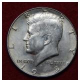 1968 D Kennedy Half - Error - Nearly Missing 6
