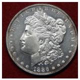1886 Morgan Silver Dollar